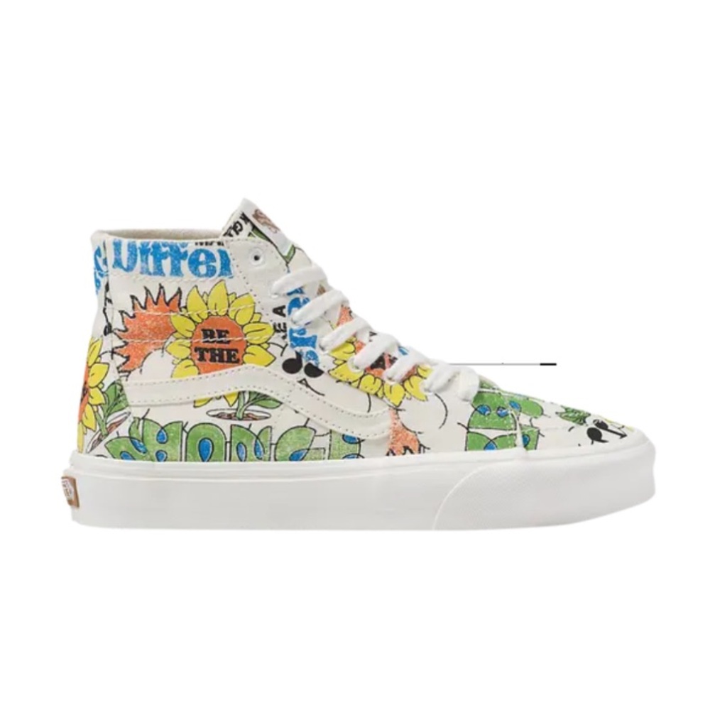 Vans SK8Hi Tapered Mid Exo Theory Positivity Sunflower Sneakers - Picture 13 of 15